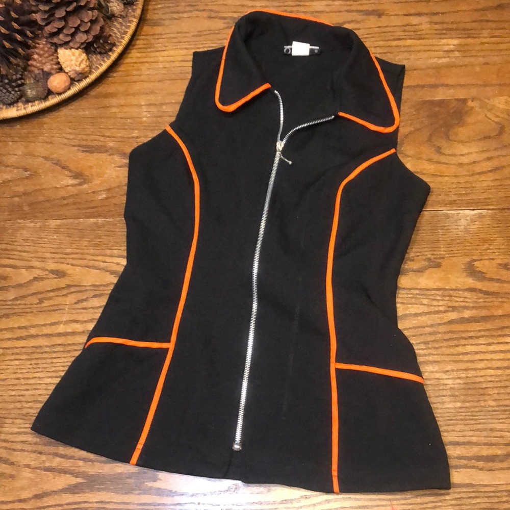 Vintage One Up 70’s retro style vest